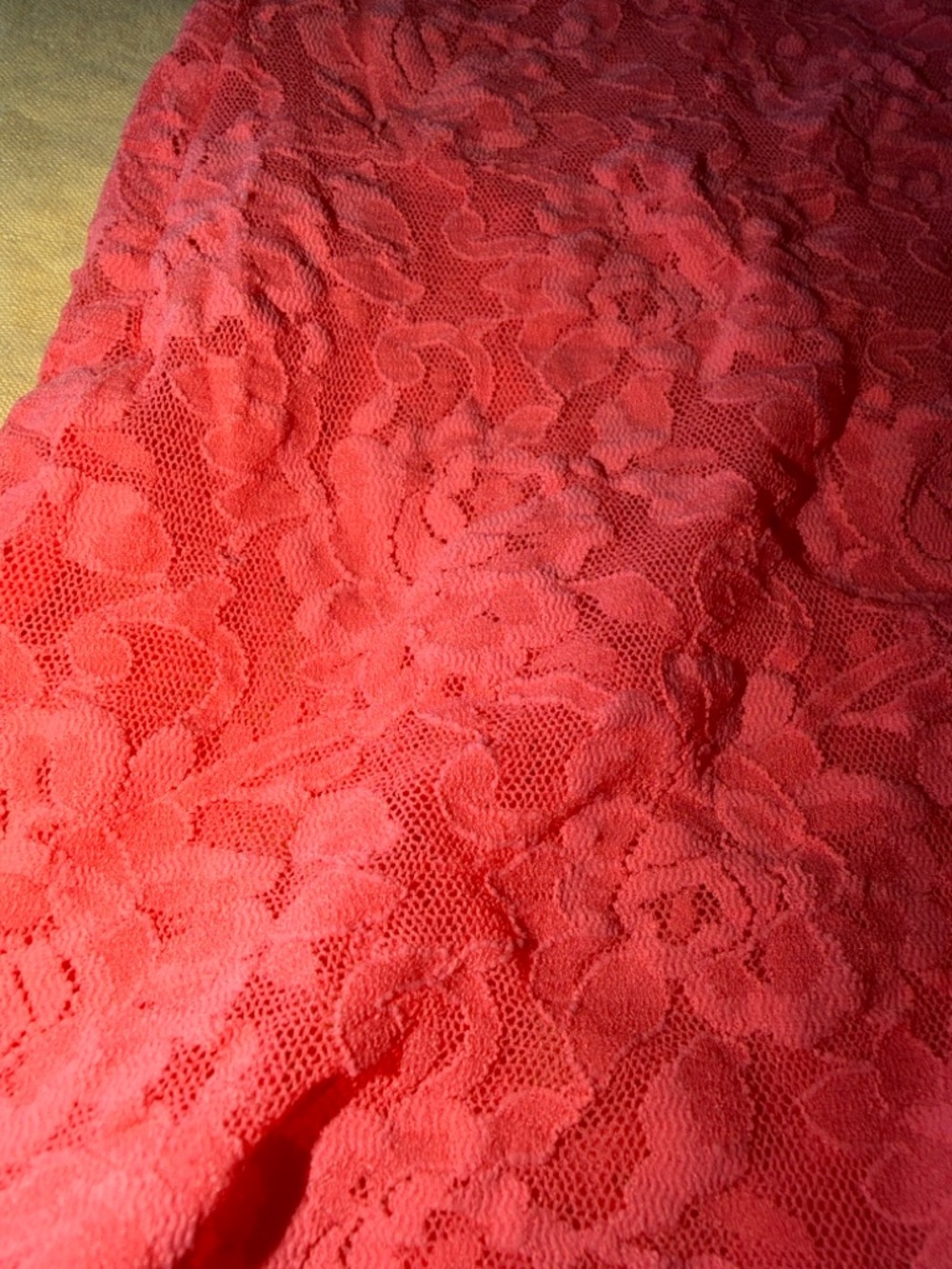 Hanky Panky Signature Lace Camisole Coral Pink Lace Tank Top Small - Picture 5 of 7